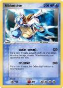 M blastoise