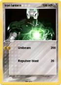 Iron lantern