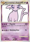 Murumokirby's Espeon Murumokirby's