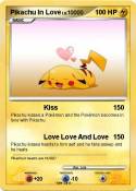 Pikachu In Love