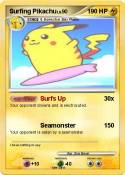 Surfing Pikachu