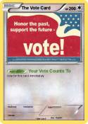 The Vote Card