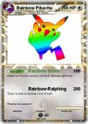Rainbow Pikachu