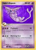 Katie's Espeon Katie's Espeon