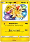 ash's pikachu