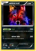rainbow wolf