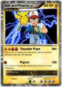 Ash and Pikachu