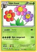 triple flower