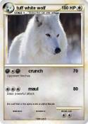 tuff white wolf