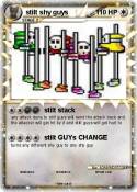 stilt shy guys