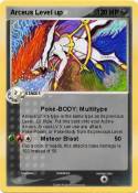 Arceus Level up
