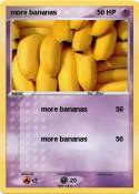 more bananas