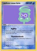 castform snow