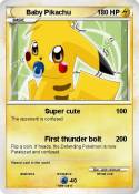Baby Pikachu