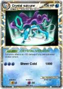 Crystal suicune