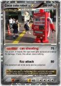 Coca cola robot