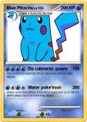 Blue Pikachu