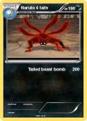 Naruto 4 tails