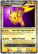 Forest's Raichu