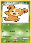 money bear