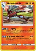 Alolan Greninja Alolan Greninja