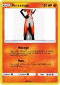 Rena rouge