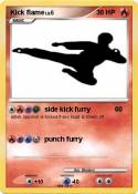 Kick flame