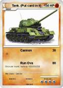 Tank. (Put card