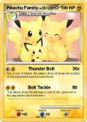 Pikachu Family