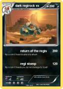 dark regirock ex dark regirock