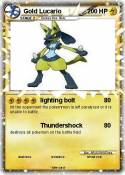 Gold Lucario