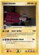 Lazer thunder