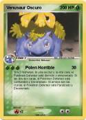 Venusaur Oscuro
