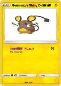 Geumsug's Shiny Dedenne Geumsug's Shiny