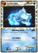 Ice fire tiger