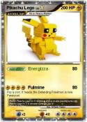 Pikachu Lego