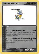 bommer ditto x