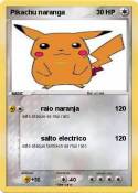 Pikachu naranga