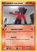 titan speaker man plush titan speaker