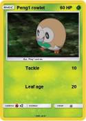 Peng1 rowlet