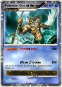 Poseidon God of
