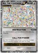 ALL THE POKEMON