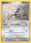 ARCEUS lv X