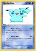 Pikachu Blue
