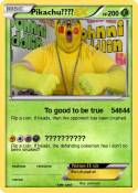 Pikachu???? Pikachu????