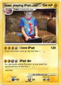 Isaac playing
