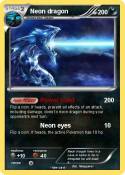 Neon dragon Neon dragon