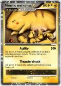 Pikachu and son