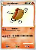 happy hotdog