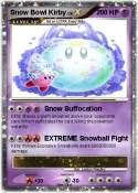Snow Bowl Kirby